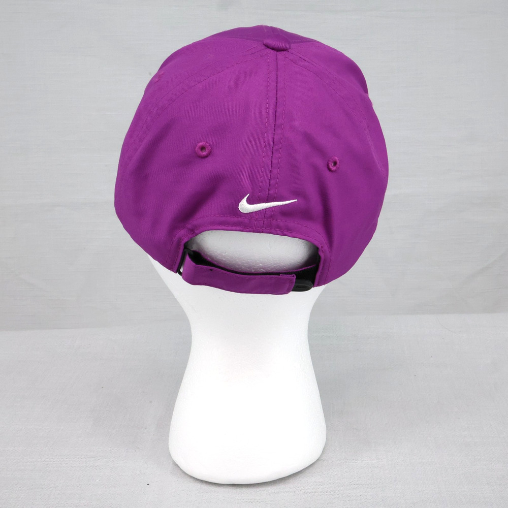 Nike Hat Womens Cap Strap Back Purple Featherlight Dri Fit Run Hike Golf Jog - Picture 2 of 15